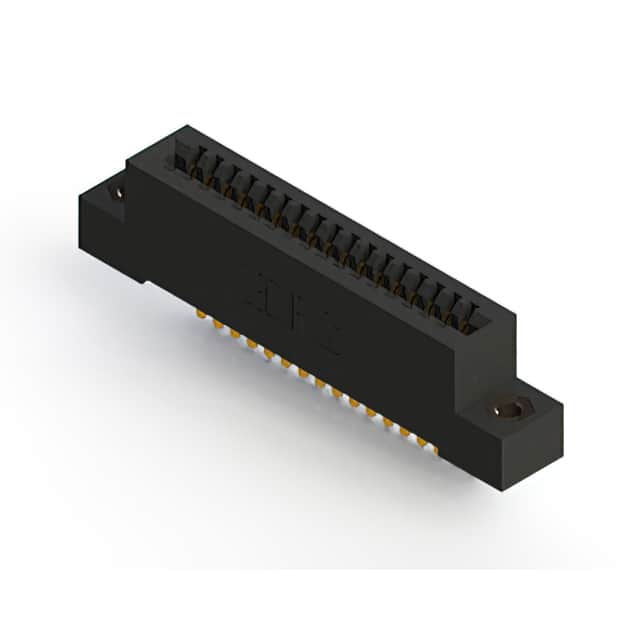 892-017-500-107 CONN EDGE SINGLE FML 17POS 0.100
