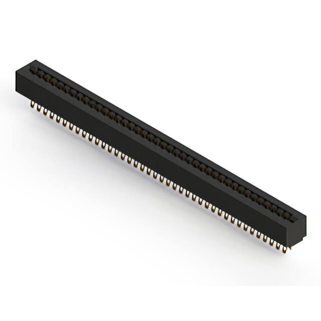 857-080-555-201 CONN EDGE DUAL FMALE 80POS 0.156