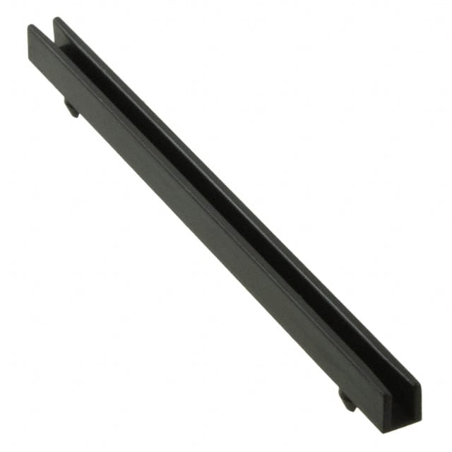 DC-450-102 CARD GUIDE DEEP 4.5X0.102" BLK