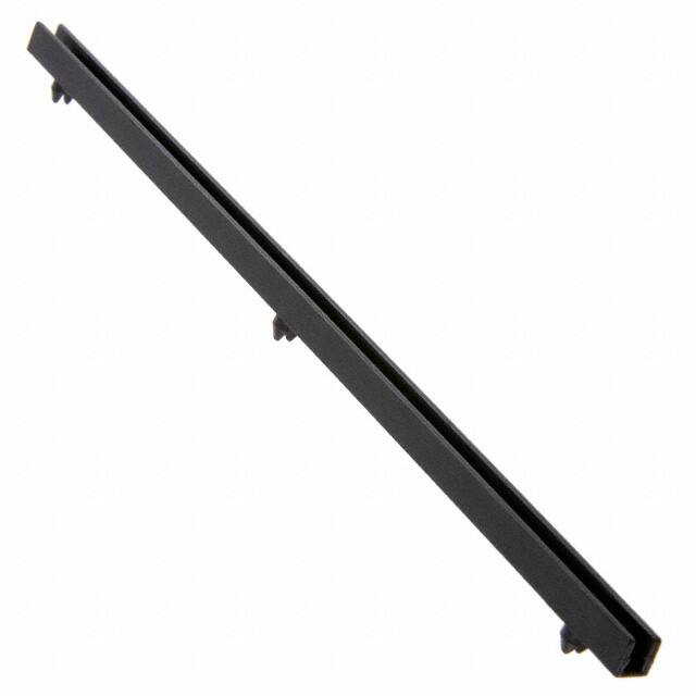 DC-800-130 CARD GUIDE DEEP 8X0.132" BLK