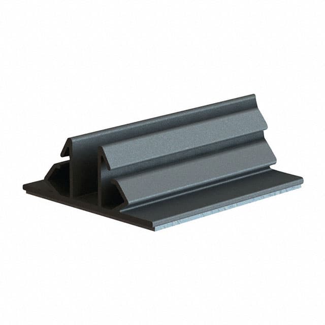 BMS-DA-48 CARD GUIDE,DBL,ADH MNT,BLACK,4FT