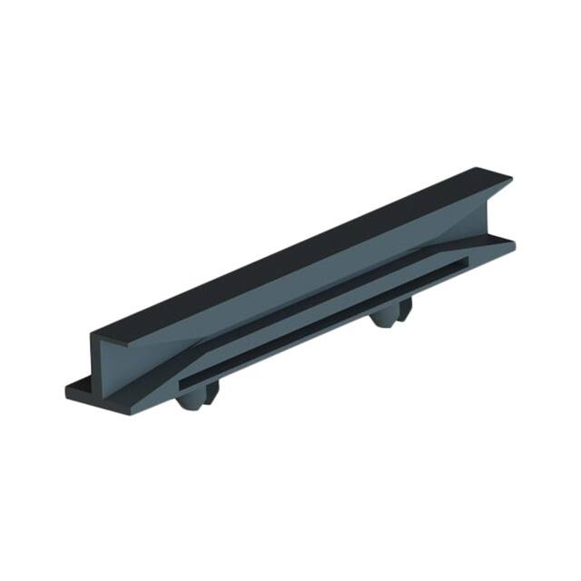 RSSHG-401-165 CARD GUIDE SGL SIDE SNAPIN 4"