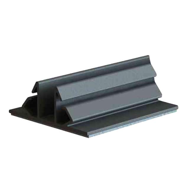 BMS-D-48 BOARD MNT STRIP DBL BLK 4'