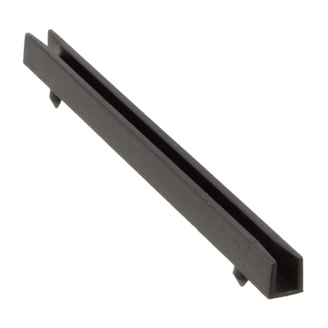 DC-400-102 CARD GUIDE DEEP 4.0" 0.102" BK