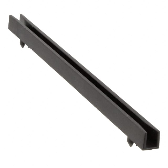 DC-500-102 CARD GUIDE DEEP 5.0" 0.102" BK