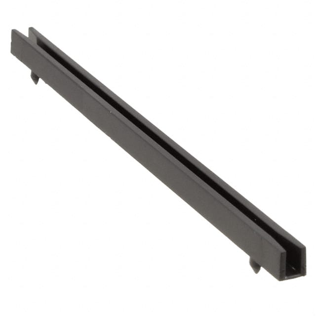 DC-550 CARD GUIDE DEEP 5.5" 0.08" BK