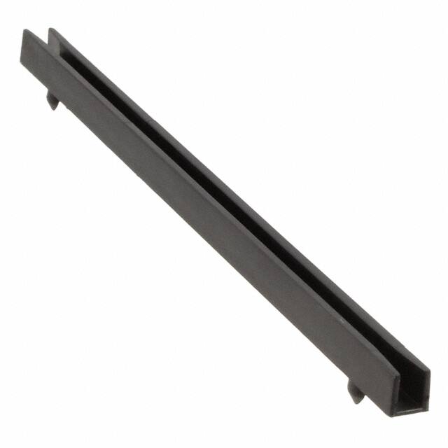 DC-550-102 CARD GUIDE DEEP 5.5" 0.102" BK