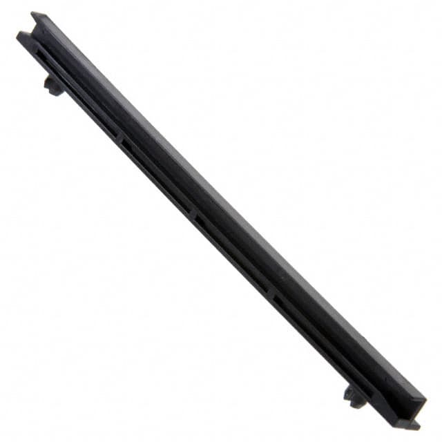 HCG-501-165 CARD GUIDE HORZ 5X0.078" BLK