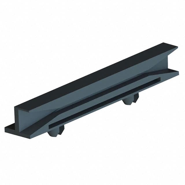 RSSHG-601-165 CARD GUIDE SGL SIDE SNAPIN 6"