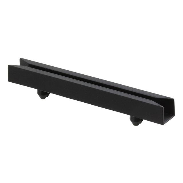 UDD-250-C CARD GUIDE GRD CLIP 2.5X0.08" BK
