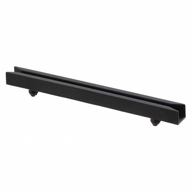 UDD-350-C CARD GUIDE GRD CLIP 3.5X0.08" BK