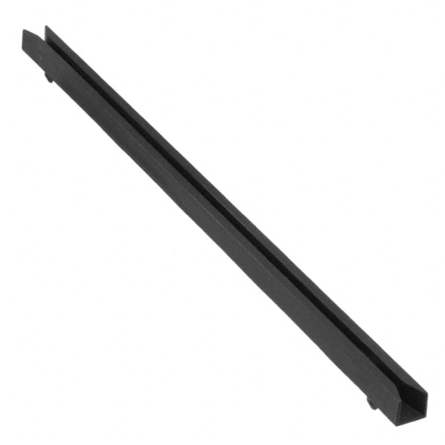 UDD-750-C CARD GUIDE GRD CLIP 7.5X0.08" BK