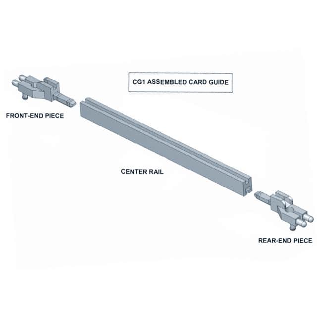 CG1-280U/12 CARD GUIDE 280MMX.062 12PCS/PKG