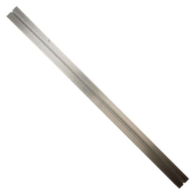 TS169-6/90 T-STRUT 16.85"X1" W/HOLES ALUMNM