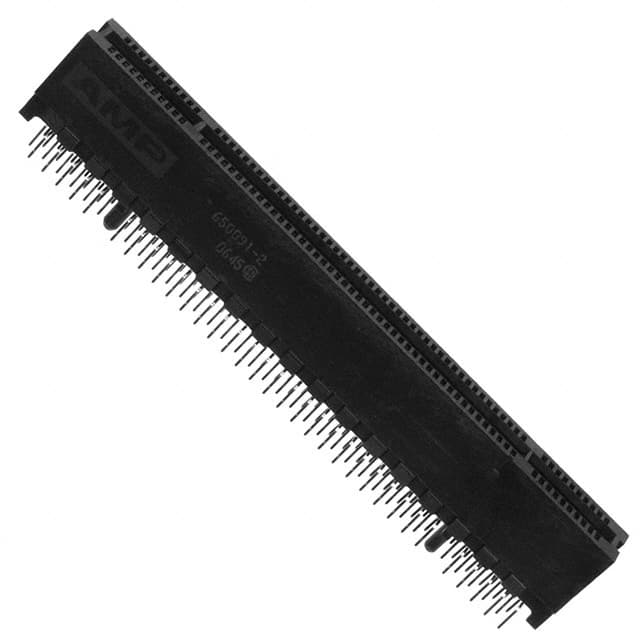 650091-2 CONN EDGE DUAL FML 132POS 0.050