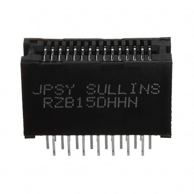 RZB15DHHN CONN EDGE DUAL FMALE 30POS 0.050