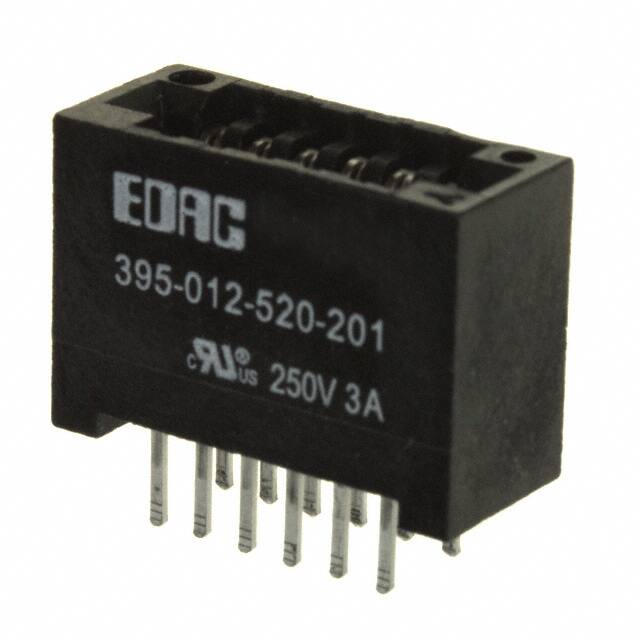 395-012-541-801 CONN EDGE DUAL FMALE 12POS 0.100