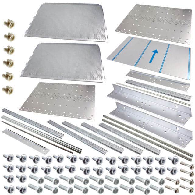 24563444 SUBRACK FOR 19" 6U 84HP 355MM