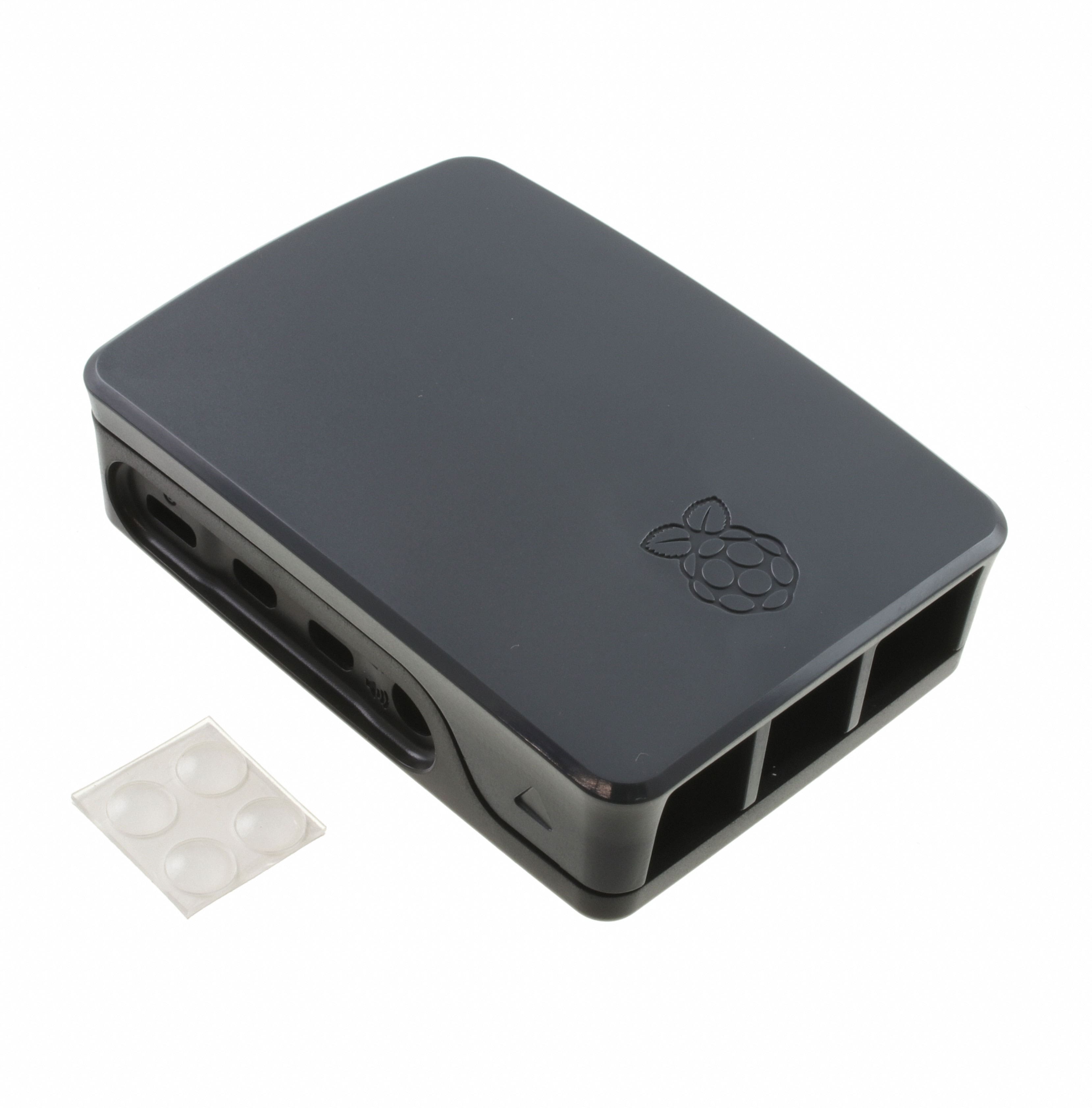 RASPBERRY PI 4 CASE BLACK/GREY OFFICIAL PI 4 CASE IN BLACK/GREY