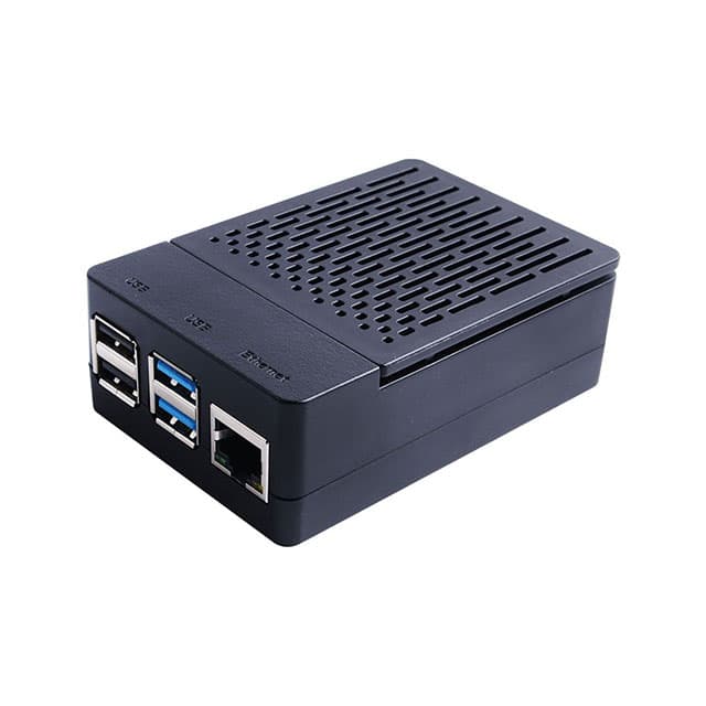 114992053 ABS H-TYPE BLACK CASE FOR RASPBE