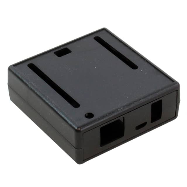1593HAMARBK ENCLOSURE - PLASTIC BLACK