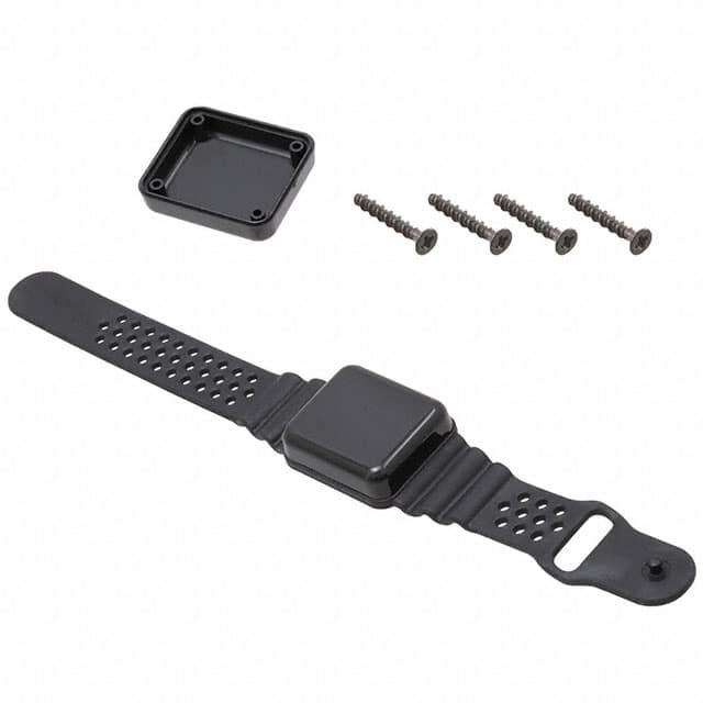 BW26ABKASBK ENCL WRIST BLK 1.51X1.74X0.55"