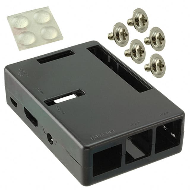 114990123 CASE ABS BLACK 3.54"L X 2.36"W
