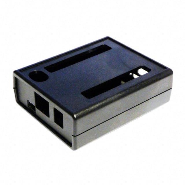 1593HAMBONEBK BOX ABS BLACK 3.75"L X 3.04"W
