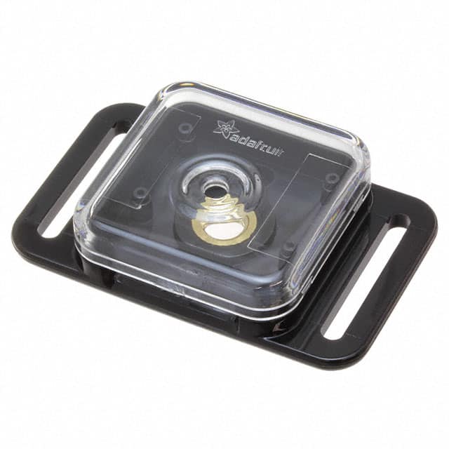 3253 BOX PLSTC BLK/CLR 1.97"LX1.22"W