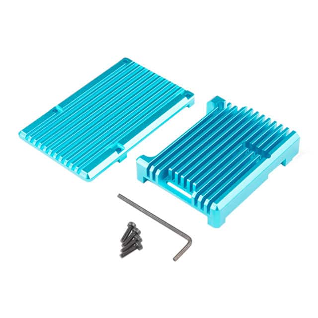 PRT-15896 BLUE HEATSINK RAS PI 4 CASE