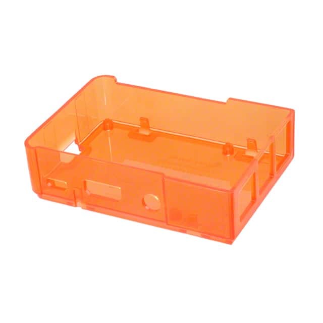 2250 BOX PLSTC ORANGE 3.62" LX2.48" W