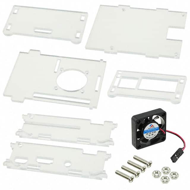 114990129 CASE PLASTIC CLEAR 3.74"LX2.58"W