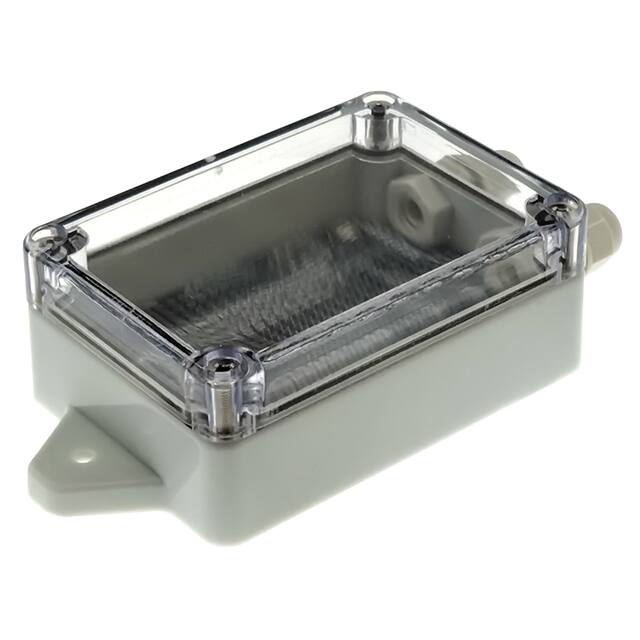 IBT-QBM-BAS-0 CASE ABS GRY/CLR 4.630LX2.283W