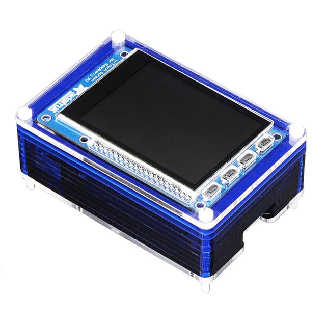 2779 BOX PLSTC BLU/CLR 3.9"LX2.59"W