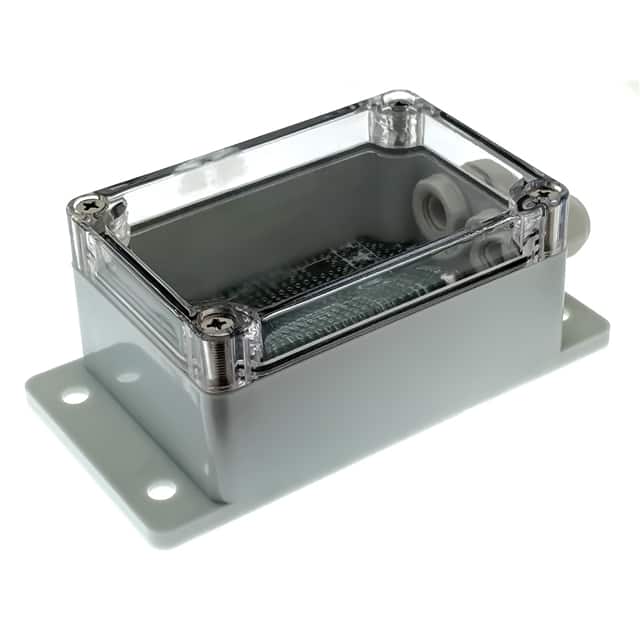 IBT-QBX-BAS-0 CASE ABS GRY/CLR 5.415LX2.717W