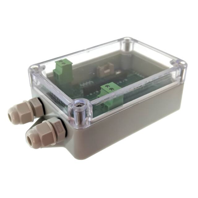 IBT-QBM-AMC-0 CASE ABS GRY/CLR 4.630LX2.283W