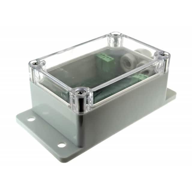 IBT-QBX-AMC-0 CASE ABS GRY/CLR 5.415LX2.717W