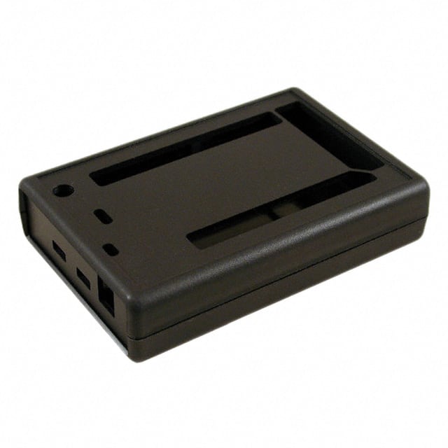 1593HAMDUEBK BOX ABS BLACK 4.38"L X 2.95"W