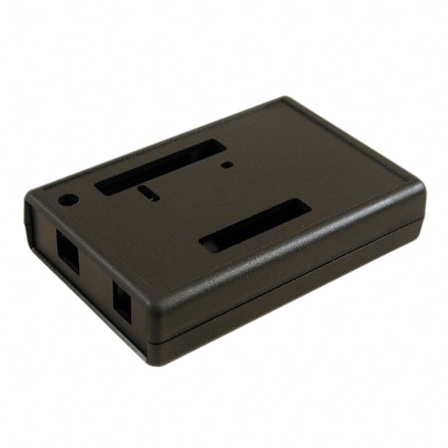 1593HAMUNOBK BOX ABS BLACK 4.38"L X 2.95"W