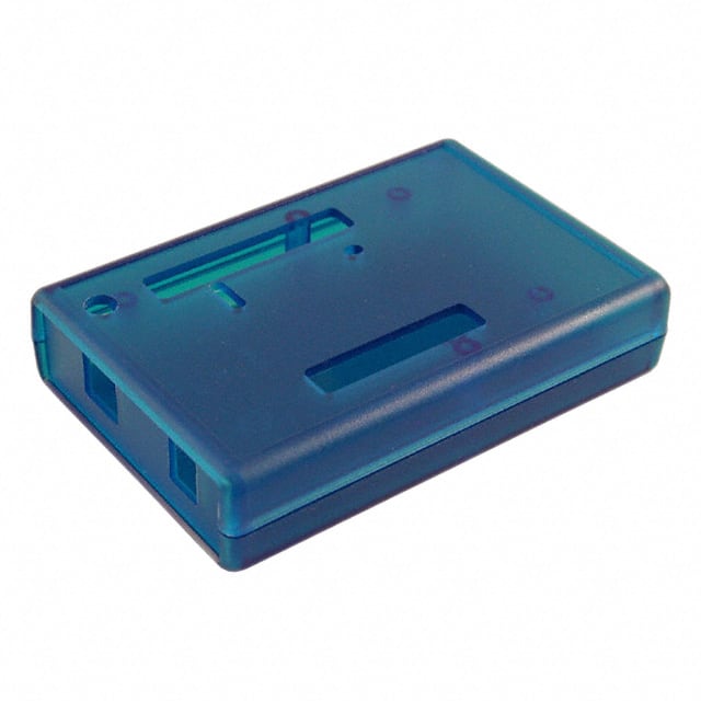 1593HAMUNOTBU BOX ABS TRN BLUE 4.38"L X 2.95"W