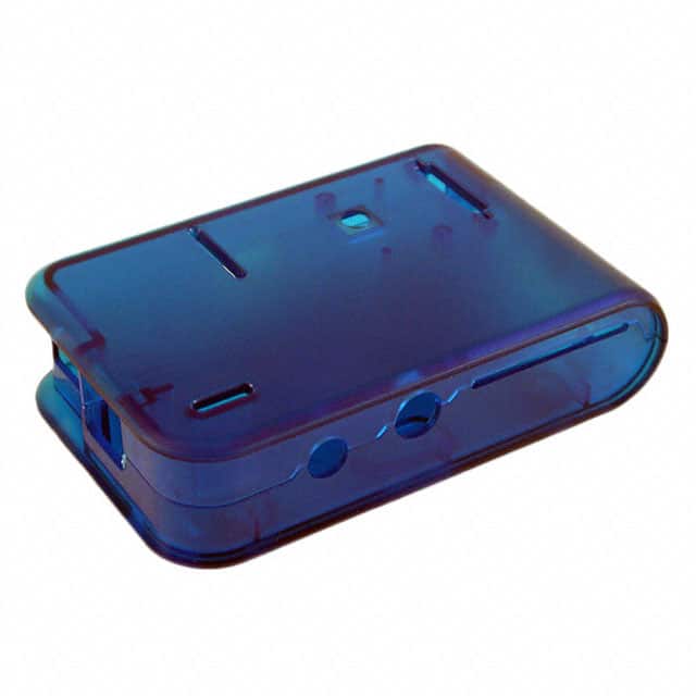 1593HAMPITBU BOX ABS TRN BLUE 4.1"L X 2.59"W