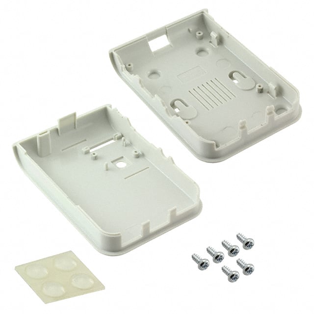 1593HAMPI2GY BOX ABS GRAY 3.88"L X 2.74"W
