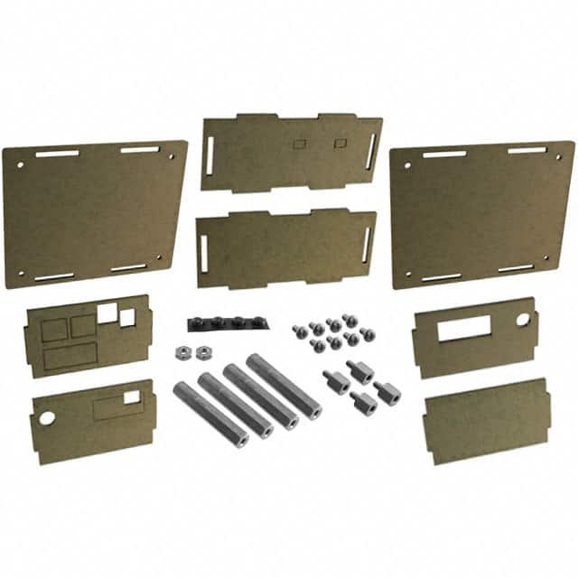 721-32218 BOX PLASTIC BLACK 4.5"L X 3.5"W