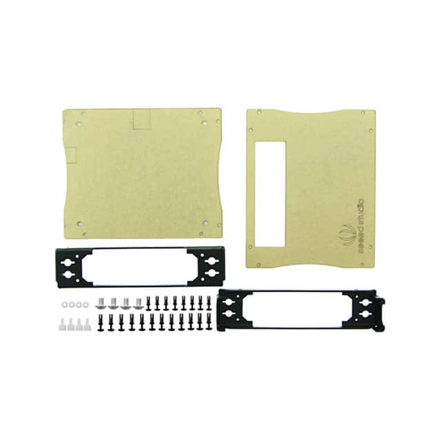 110070008 BOX PLASTIC BLK/CLR 5"L X 4.09"W