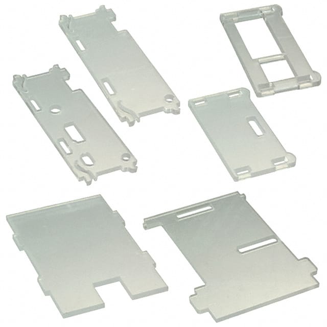 114990130 CASE PLASTIC CLEAR 3.74"LX2.58"W