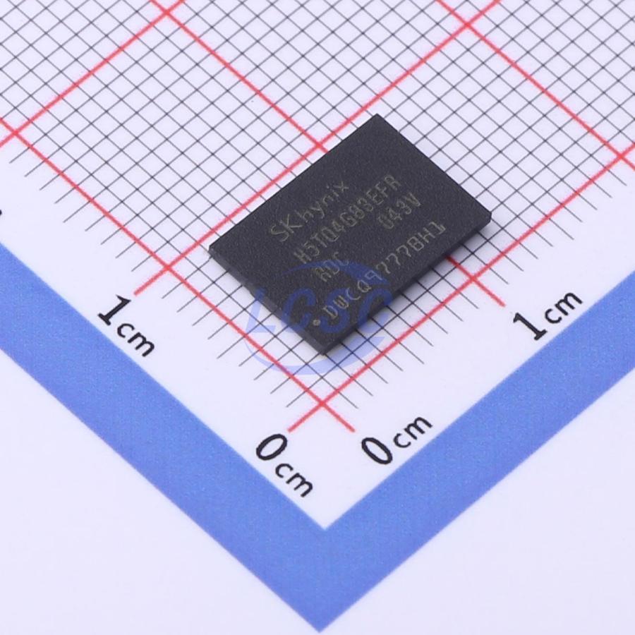 H5TQ4G83EFR-RDC The SK HYNIX H5TQ4G83EFR-RDC is a DDR SDRAM memory module. It features RoHS3 compliance and an MSL 1 rating.