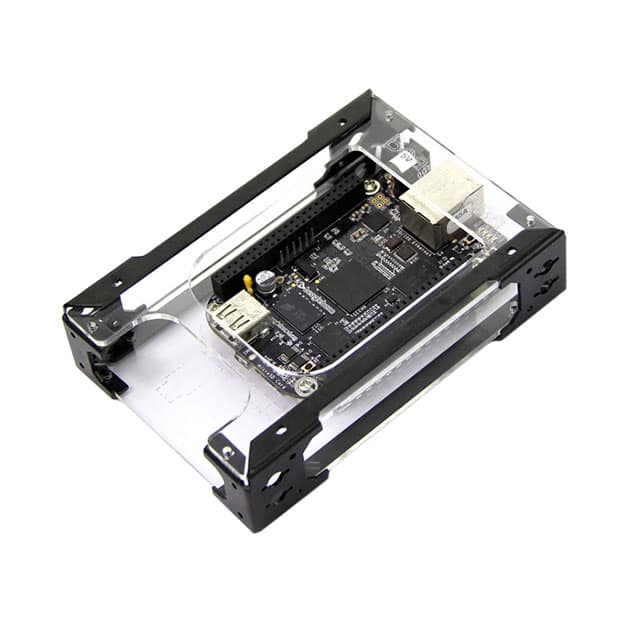 111070001 CASE PLASTIC BLACK/CLEAR
