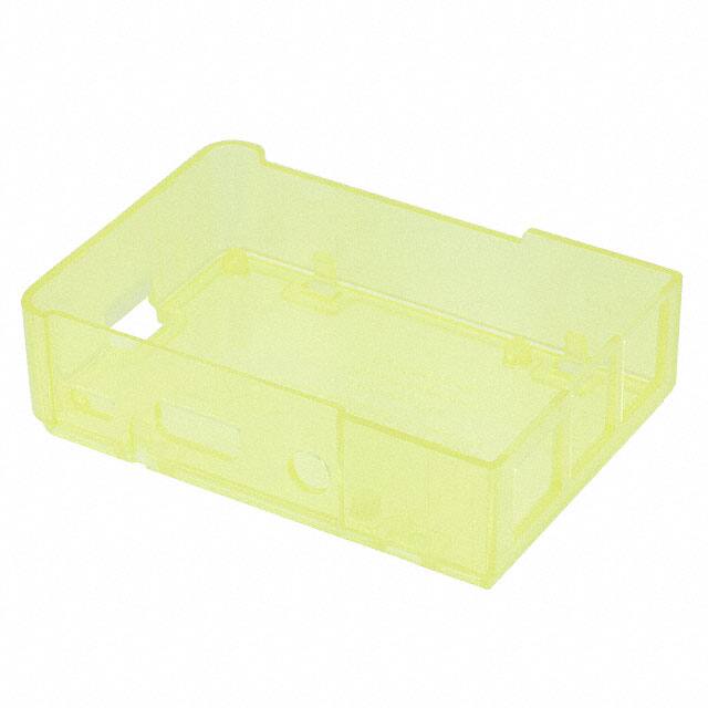 2249 BOX PLSTC YELLOW 3.62" LX2.48" W