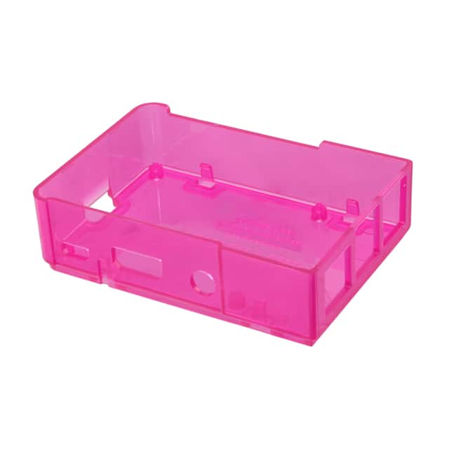2255 BOX PLASTIC PINK 3.62" LX2.48" W