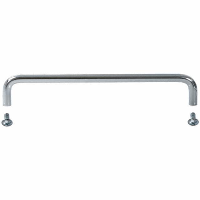 H-9113-B HANDLE STEEL/CHROME MTG CTR 8"